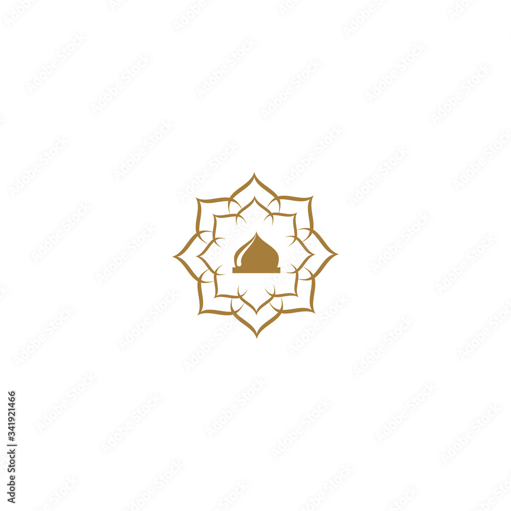 Mosque Logo Template vector symbol