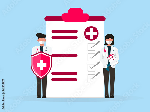 Vector icon of the immune system. immune system. Protection of health bacterial viruses. Prevention of human germs medically.