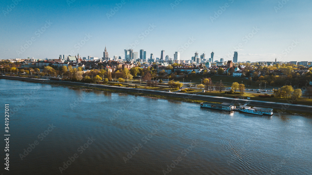 Fototapeta premium Warszawa Warsaw