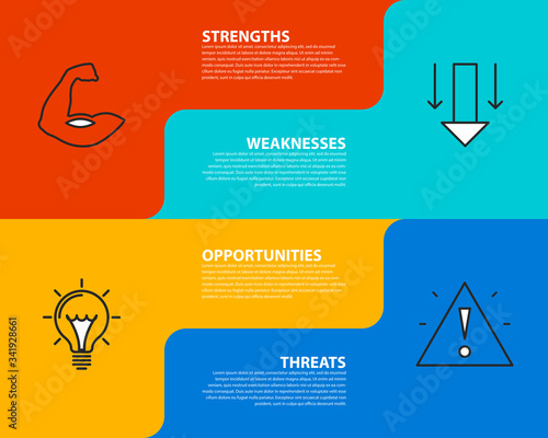 Infographic design template. Creative concept with 4 steps