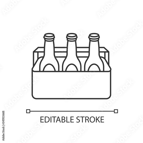 Beer pixel perfect linear icon
