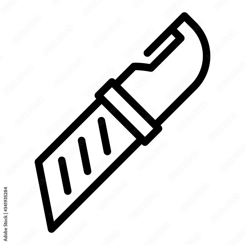 Office cutter icon. Outline office cutter vector icon for web design isolated on white background Office cutter icon. Outline office cutter vector icon for web design isolated on white background
