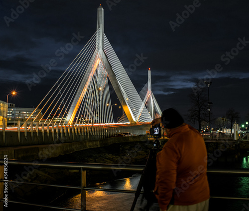 photographer night time