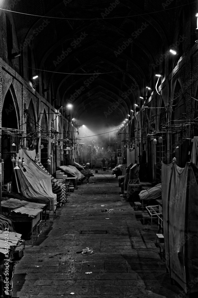 Fototapeta premium Suk Shiraz by end work.