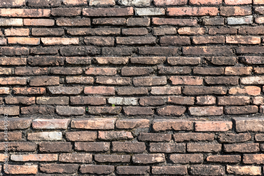 Old wall in Sukhothai Historical Park in Sukhothai Province Thailand. Old wall in Sukhothai Historical Park in Sukhothai Province Thailand.