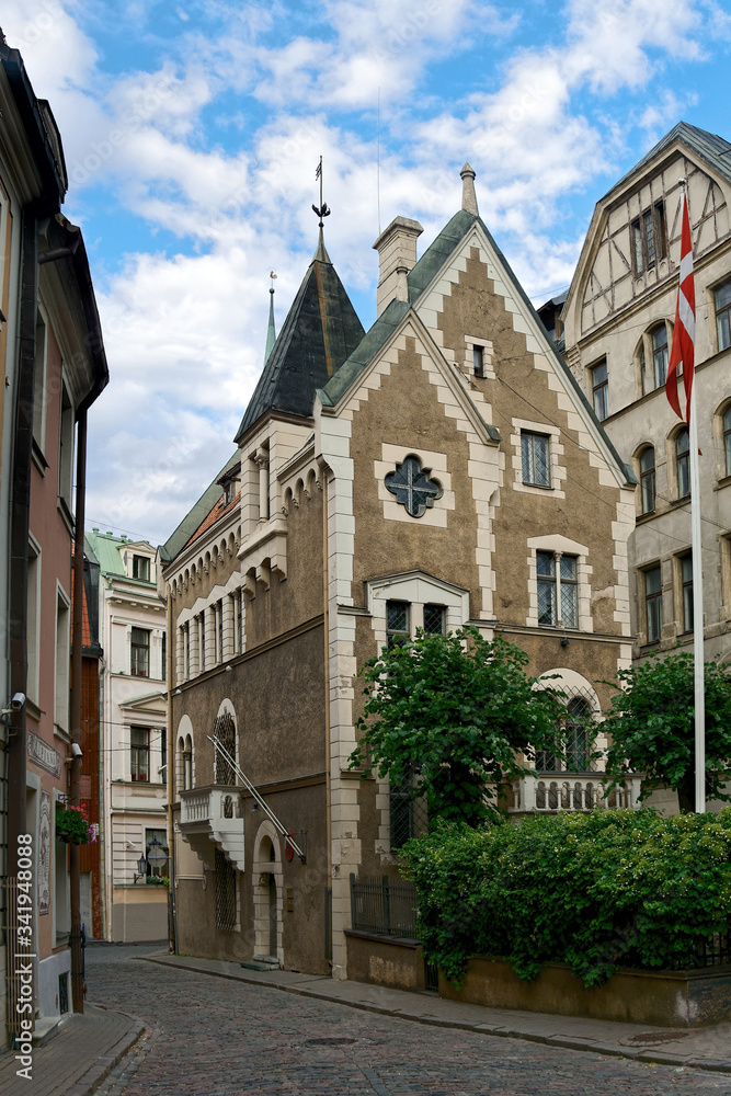 Embassy of Denmark. Riga. Latvia. July 2019.