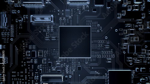 Circuit Board Visual Effects A  Angle 01