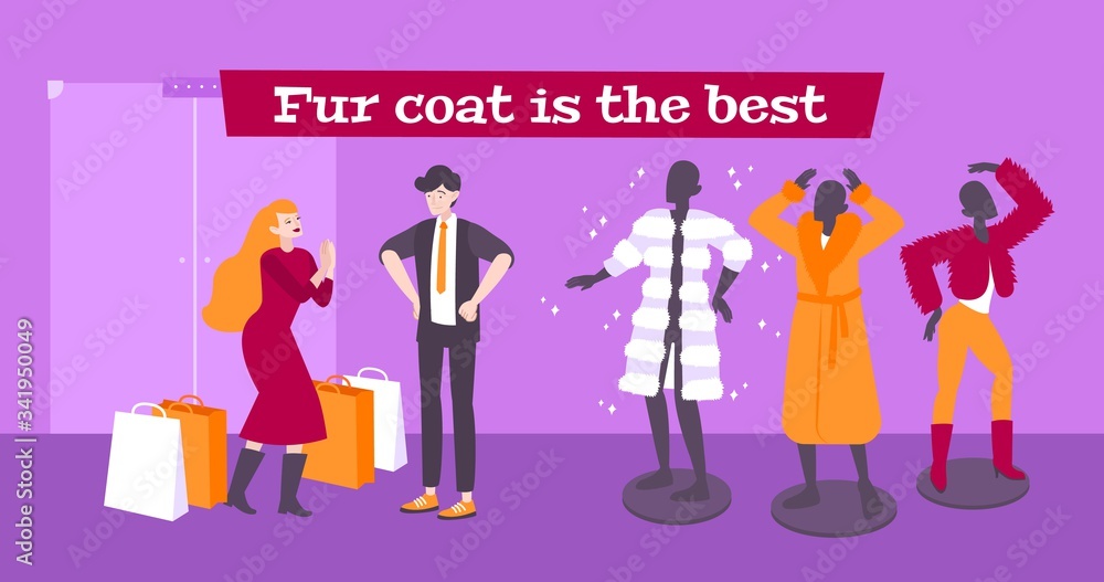 Fur Coat Background