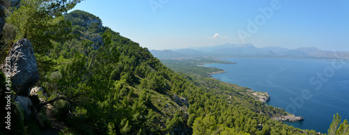 Panorama of bay