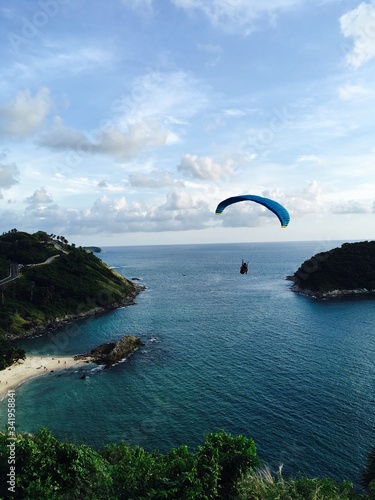 Seascape on Phuket Island in Thailand