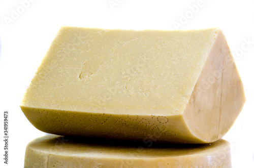 Quadro su tela Pecorino Romano, isolato su fondo bianco