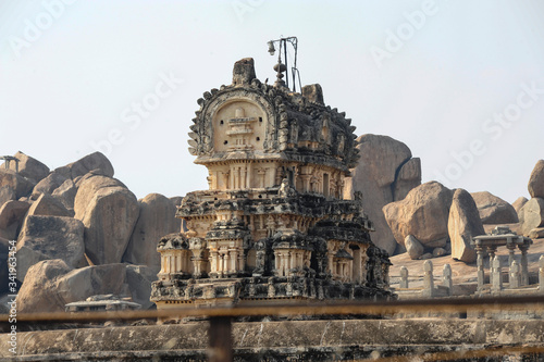 tempelstadt hampi indien photo