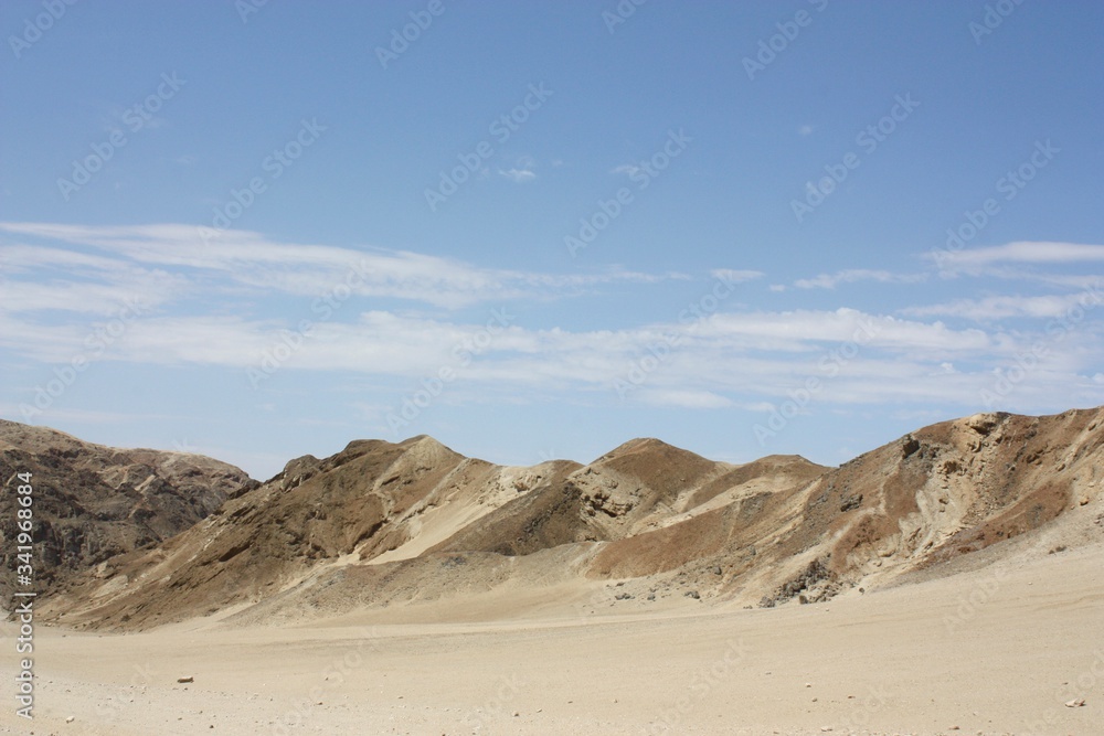 Fototapeta premium Welwitchia Drive Moon Landscape Swakopmund Namibie