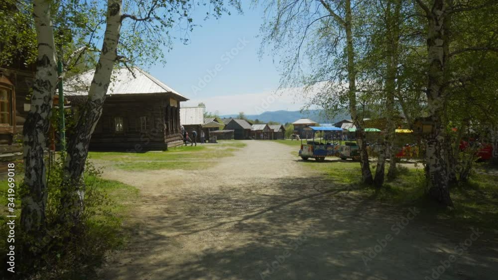 custom made wallpaper toronto digitalForward Slow: Amazing Beautiful Resort With Plenty of Cozy Wooden Cottages - Lake Baikal, Russia