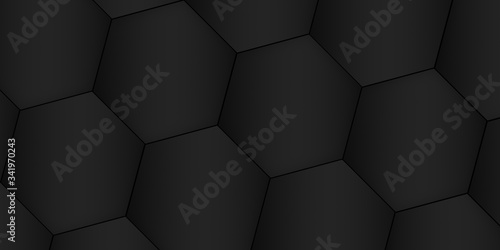 Dark geometric abstract background