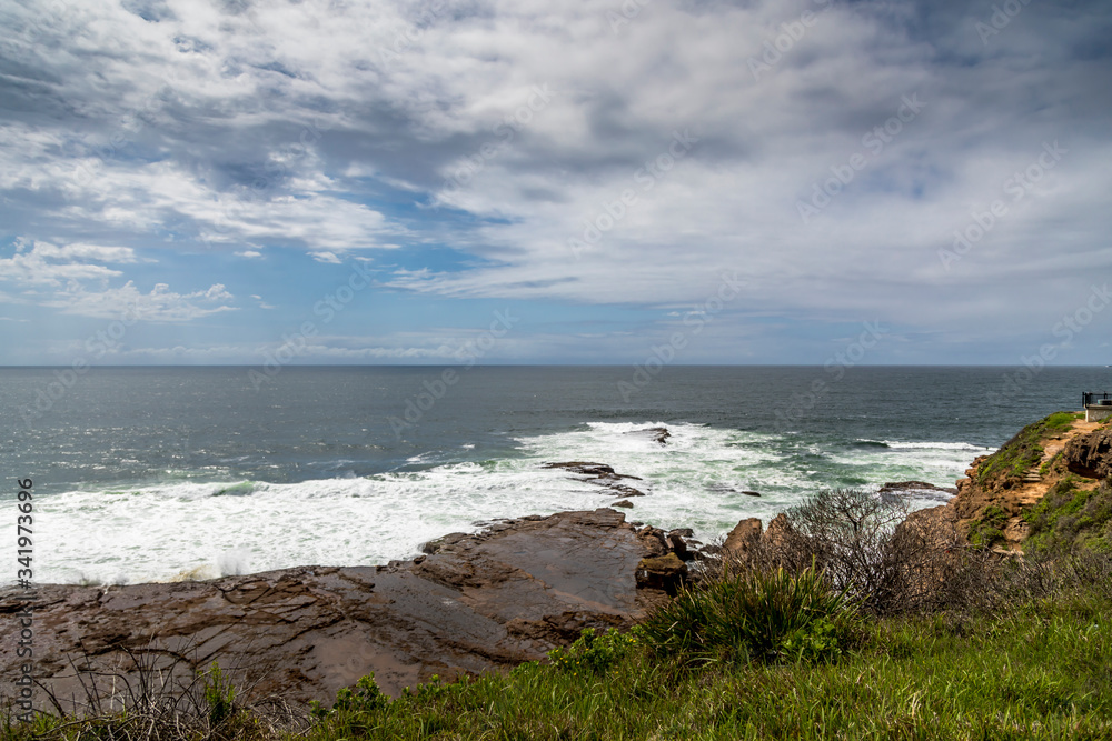 Traveling along the Great Ocean Road in Victoria, Australia at a sunny day in summer. Traveling along the Great Ocean Road in Victoria, Australia at a sunny day in summer.