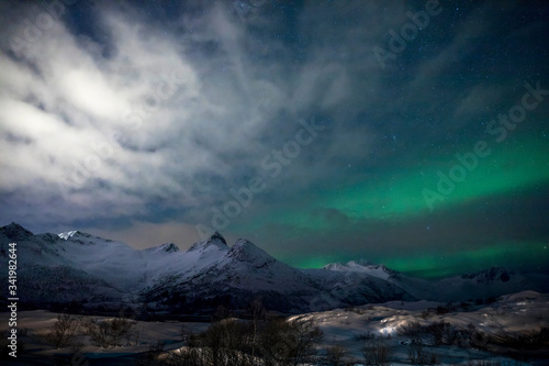 Polarlicht über den Lofoten - Arktis © EinBlick
