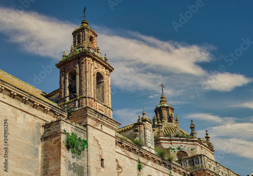 Church of Santa Maria de la Asuncion in Carmona, Seville, Spain