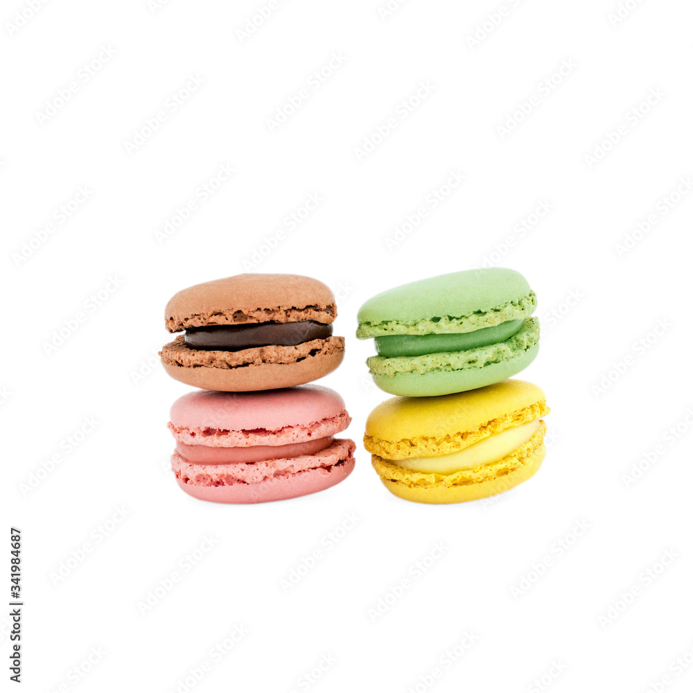 Colorful macarons - Square Colorful macarons - Square