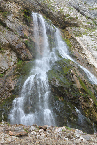 Gegsky waterfall in Abkhazia