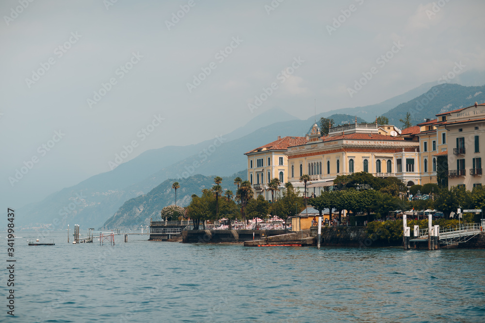 Como, Italy. Villa on lake coast.