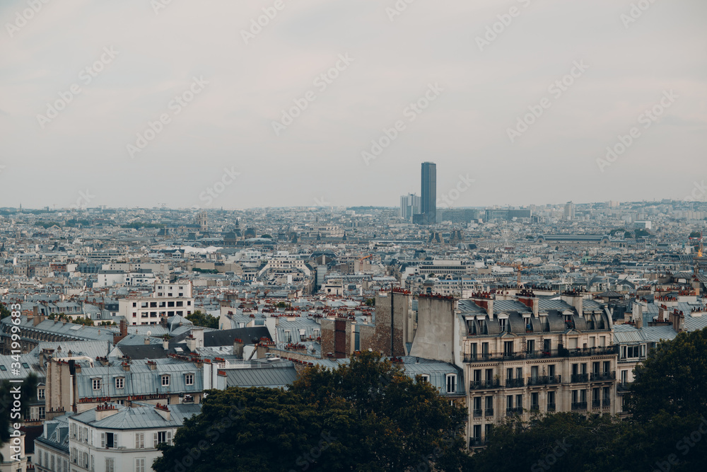 View of Paris with Montparnasse