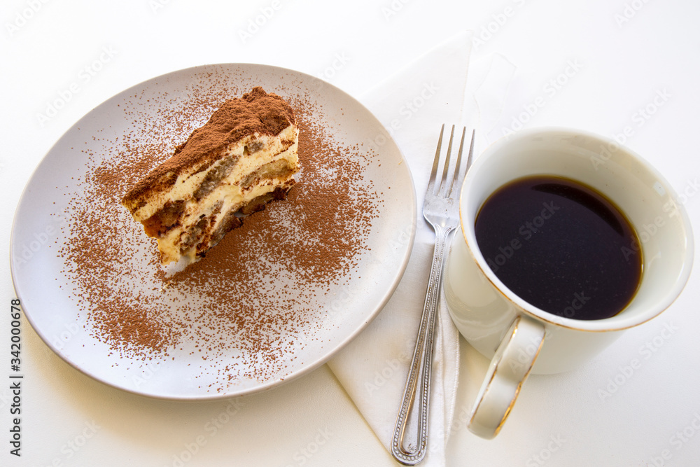 Traditional italian dessert tiramisu cake Traditional italian dessert tiramisu cake