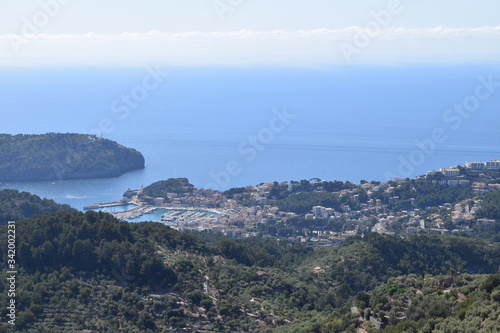 Fototapeta Naklejka Na Ścianę i Meble -  Widok z Majorki na Morze Śródziemne