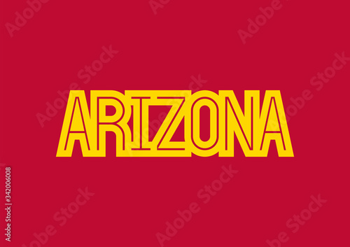 Arizona typography design elements