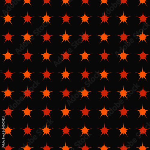 patrón con estrellas