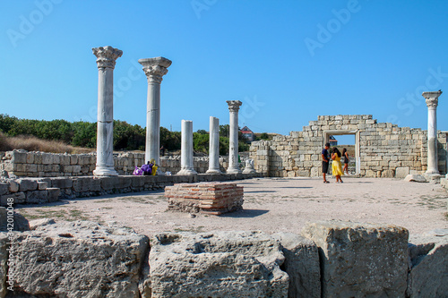 The ruins of the ancient Crimea.