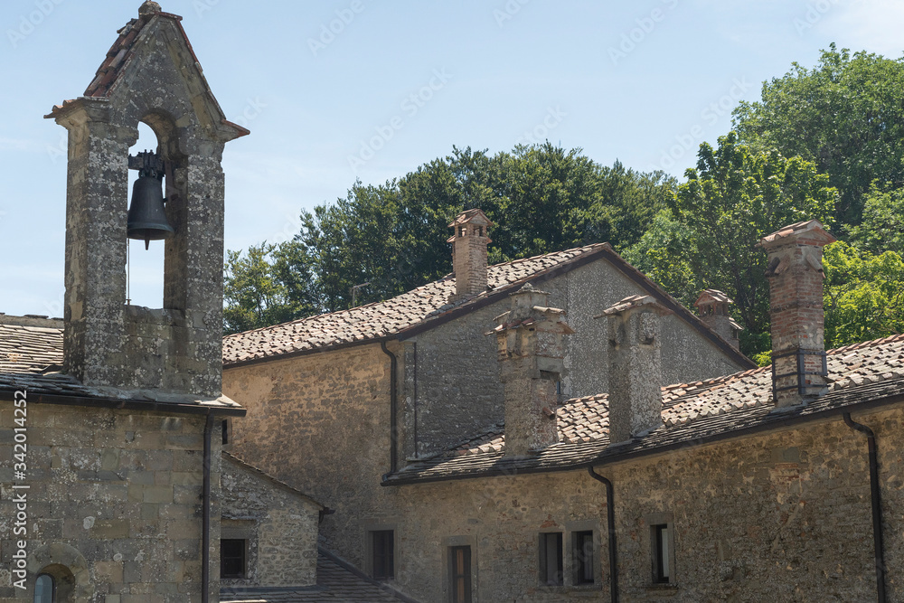 La Verna, medieval monastery in the Arezzo province La Verna, medieval monastery in the Arezzo province