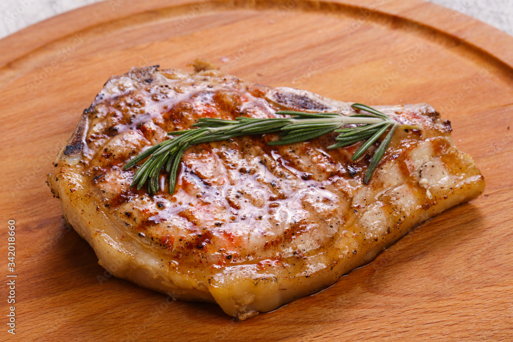 Pork loin with rosemary Pork loin with rosemary