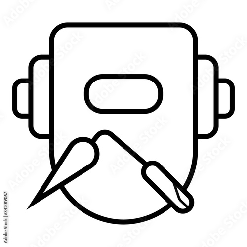 Welding icon vector illustration photo