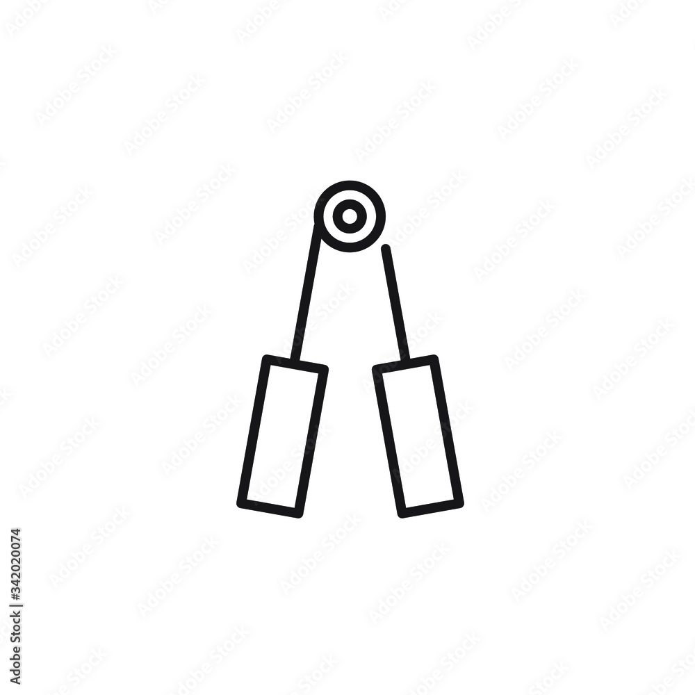 skipping icon vector illustration outline design skipping icon vector illustration outline design