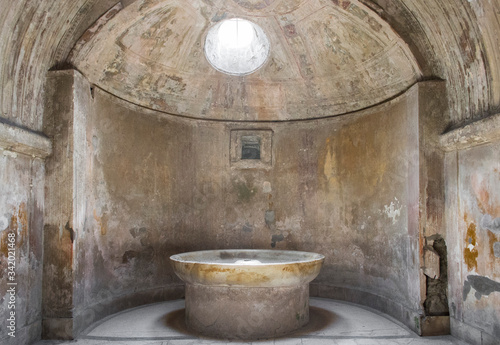 Forum Baths of Pompeii  Italy