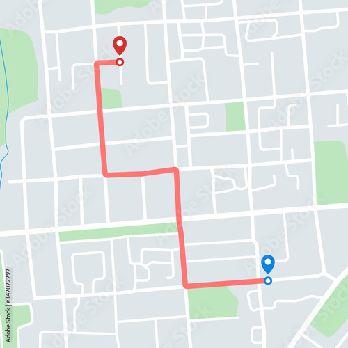Map gps with pins background