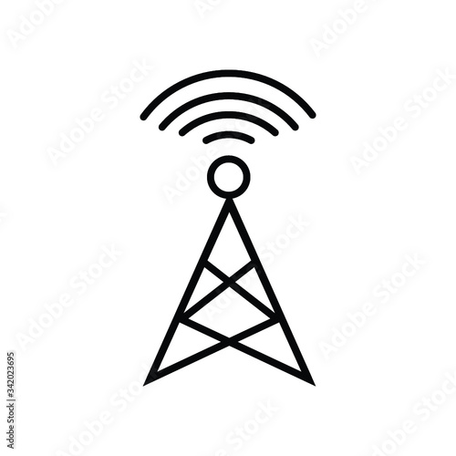antena icon. Media element icon