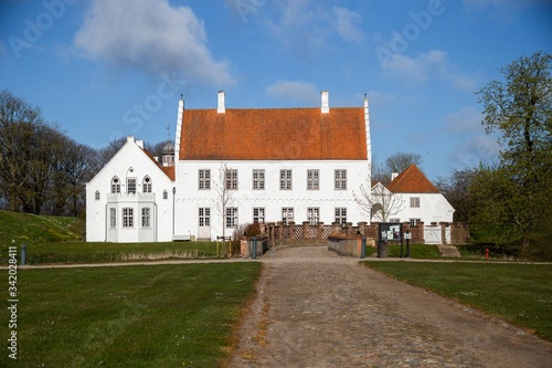 The Nørre Vosborg Castle in Denmark