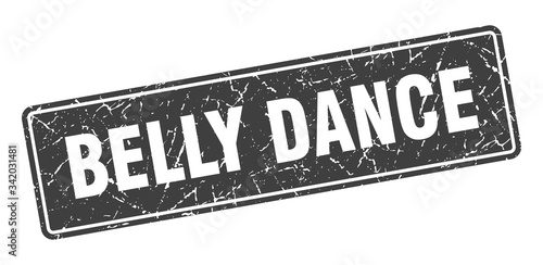 belly dance stamp. belly dance vintage black label. Sign