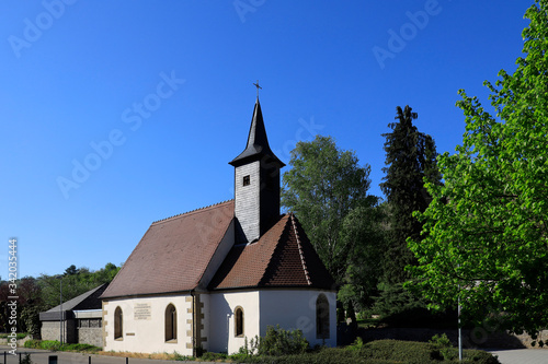 Chapel in Ingelfingen in Hohenlohe, Baden-Württemberg, Germany, Europe