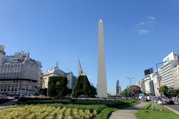 Keuken achterwand Buenos Aires Obelisk van Buenos Aires bij dag  © Manikini