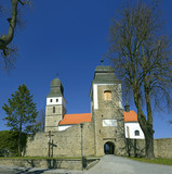 Church of St. John the Baptist is one of the important landmarks of Velka Bites, a town in the eastern part of the Czech-Moravian Highlands. It is protected as a cultural monument of Czech Republic
