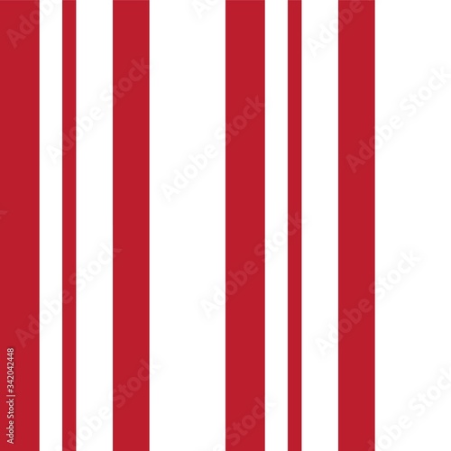 Red Stripe seamless pattern background in vertical style
