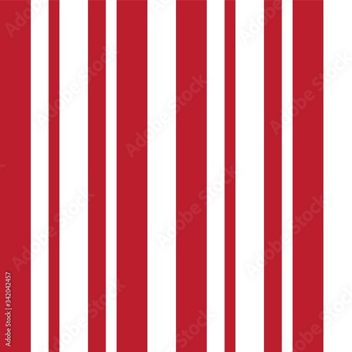 Red Stripe seamless pattern background in vertical style