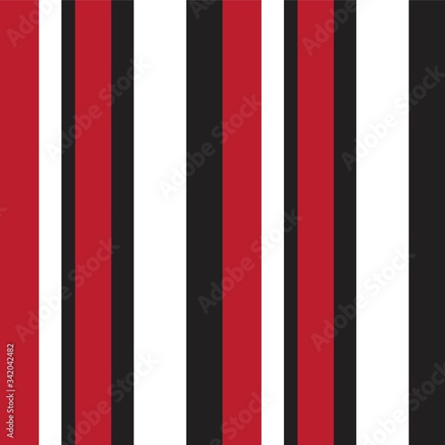 Red Stripe seamless pattern background in vertical style