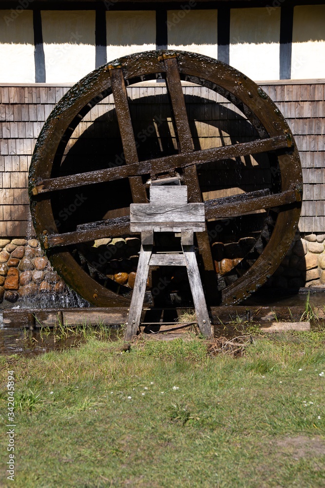 The old Tvis watermill in Denmark