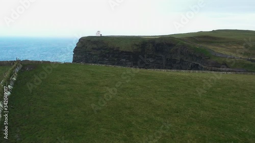 Drone video, Ireland, Cliffs of moher