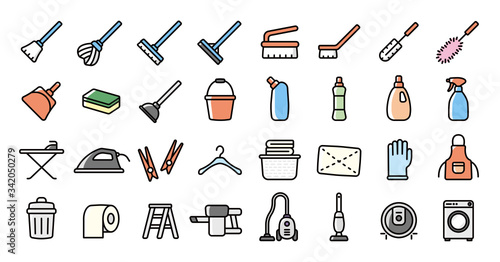 Cleaning and Housekeeping Icon