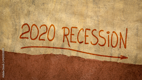 2020 recession - economy concept during coronavirus pandemic